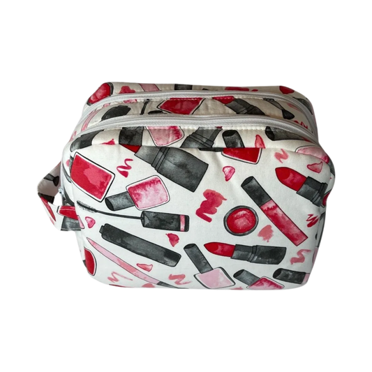 Double Pocket Cosmetic Pouch